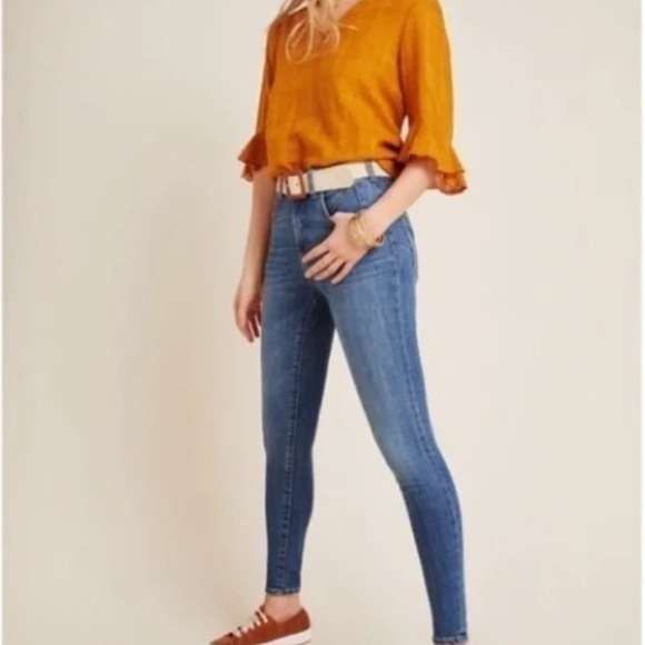 Anthropologie Pilcro and the Letterpress high-rise denim legging - Picture 2 of 11